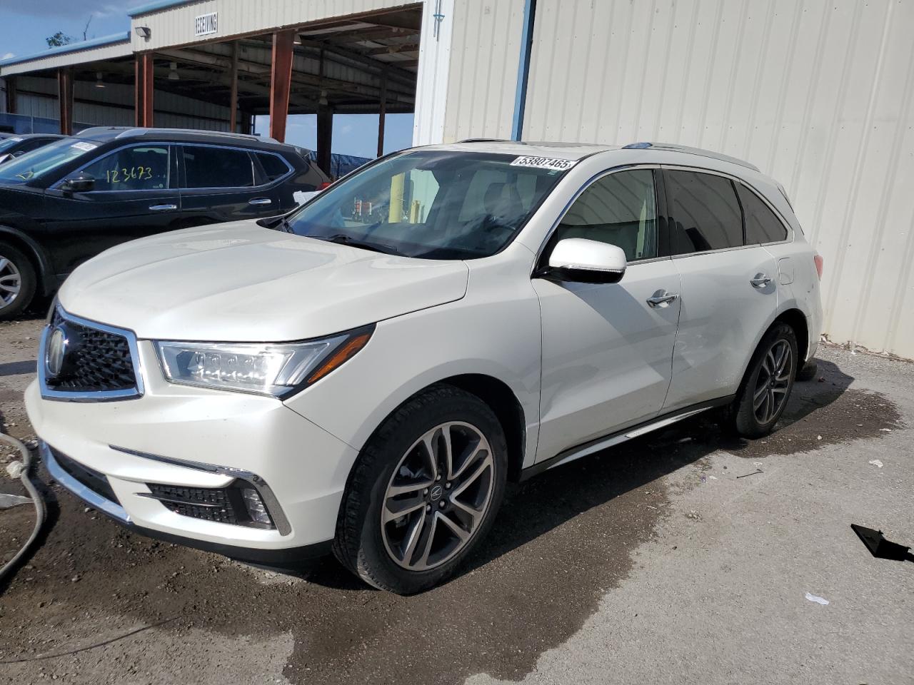2017 Acura Mdx Advance იყიდება Riverview-ში, FL - Rear End