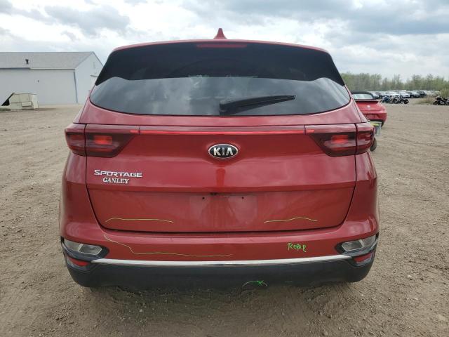  KIA SPORTAGE 2020 Czerwony