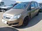 2014 VAUXHALL ZAFIRA EXC for sale at Copart NEWBURY