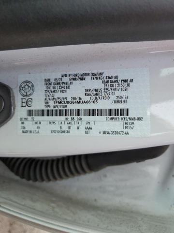 2021 FORD ESCAPE SE