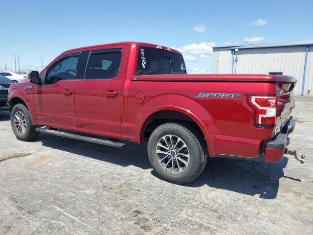  FORD F-150 2018 Красный