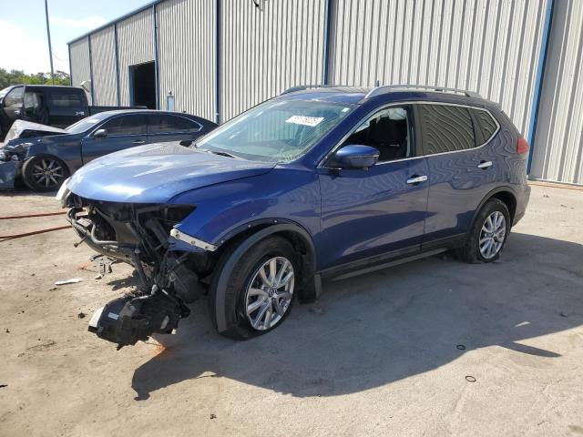  NISSAN ROGUE 2017 Синий