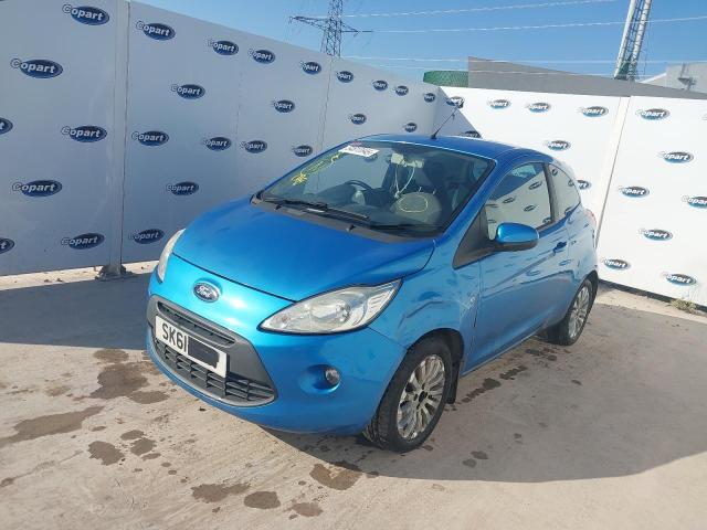 2012 FORD KA ZETEC for sale at Copart BRISTOL