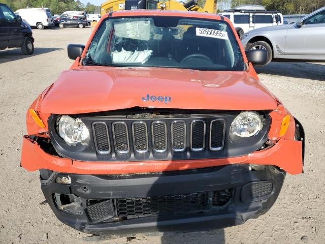  JEEP RENEGADE 2018 Оранжевий