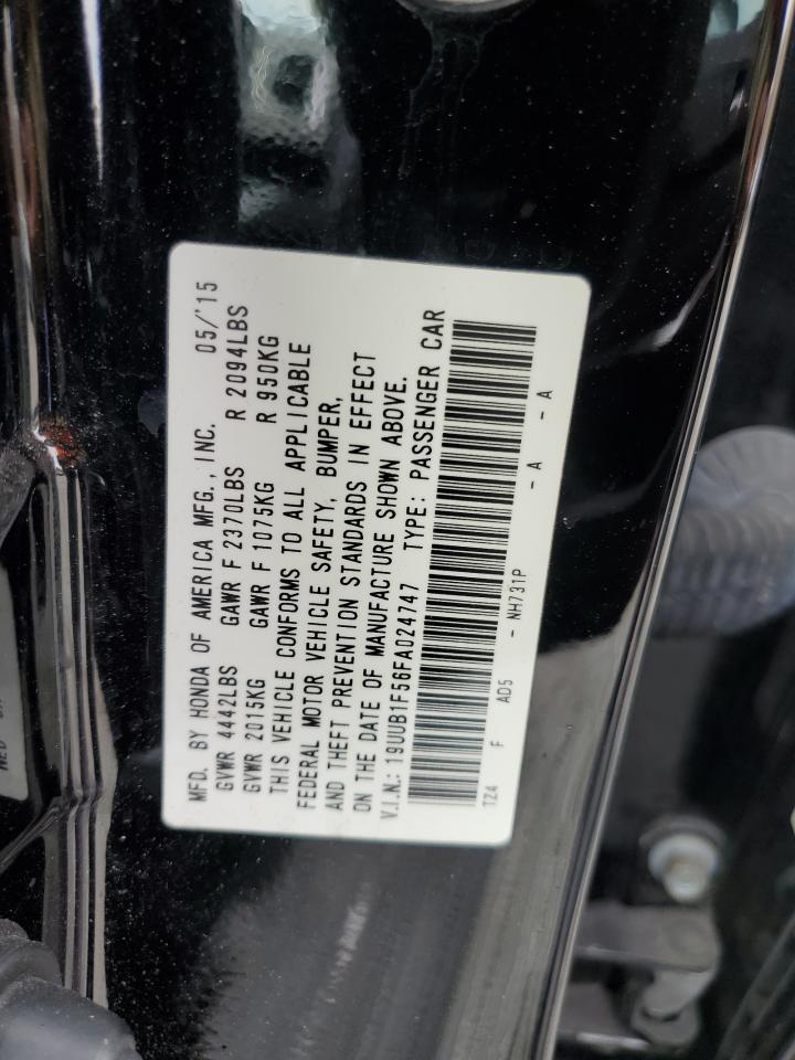 2015 Acura Tlx Tech VIN: 19UUB1F56FA024747 Lot: 52747785