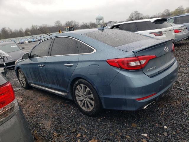 Седаны HYUNDAI SONATA 2017 Синий