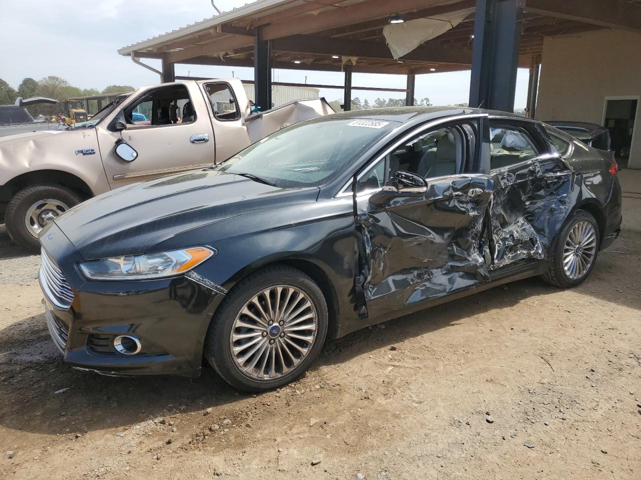 2015 Ford Fusion Titanium zu verkaufen in Tanner, AL - Rear End
