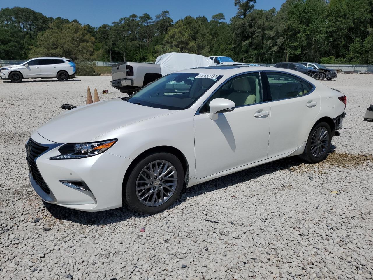 2018 Lexus Es 350 de vânzare în Houston, TX - Rear End