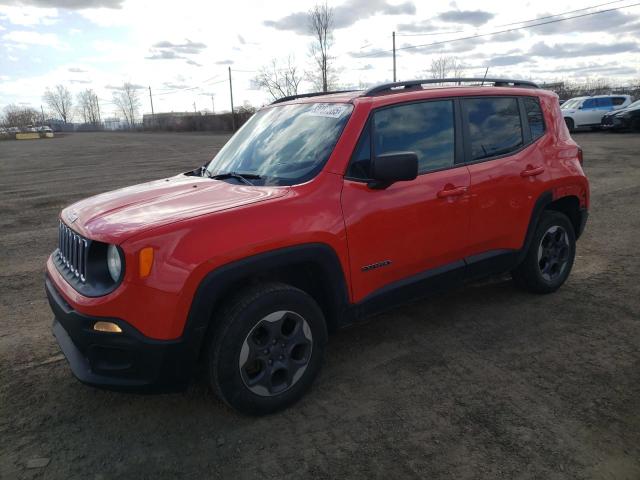 2016 JEEP RENEGADE SPORT for sale at Copart QC - MONTREAL