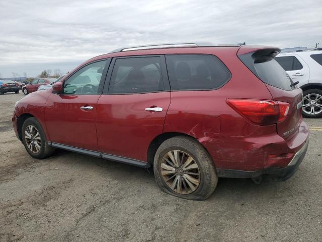  NISSAN PATHFINDER 2018 Czerwony