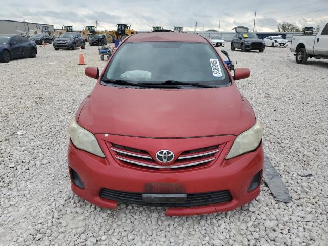  TOYOTA COROLLA 2013 Red