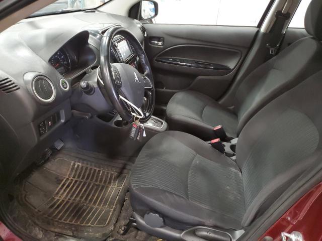  MITSUBISHI MIRAGE 2017 Maroon