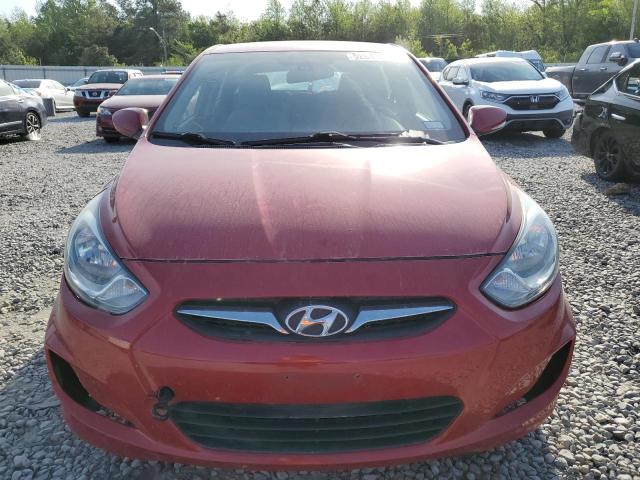  HYUNDAI ACCENT 2013 Червоний