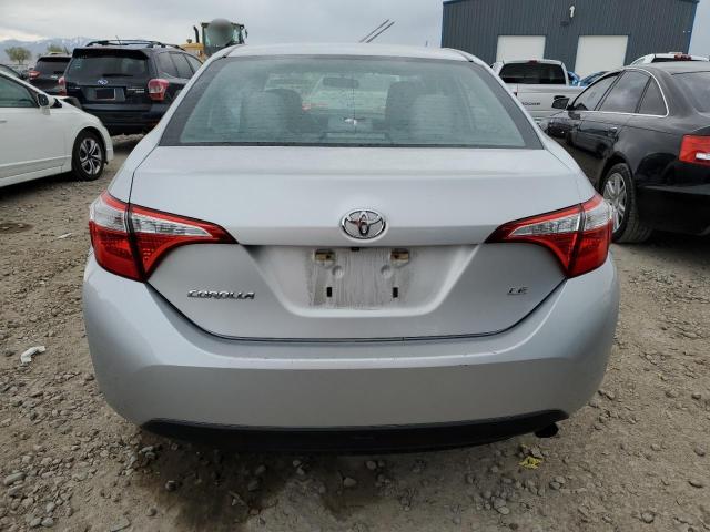 Седаны TOYOTA COROLLA 2014 Серебристый