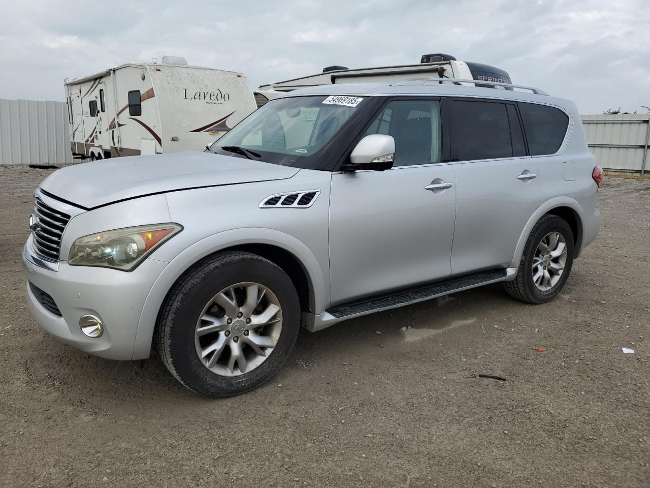 2011 Infiniti Qx56 zu verkaufen in Earlington, KY - Hail