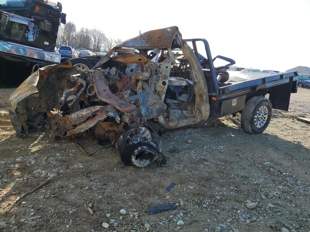 2010 Ford F350 Super Duty იყიდება Columbia-ში, MO - Burn