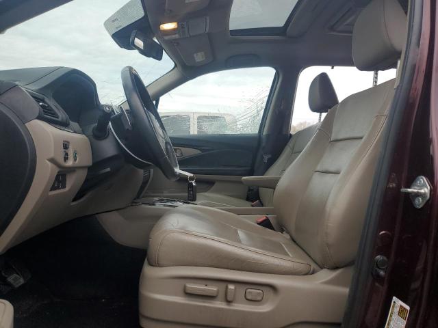  HONDA PILOT 2017 Bordowy