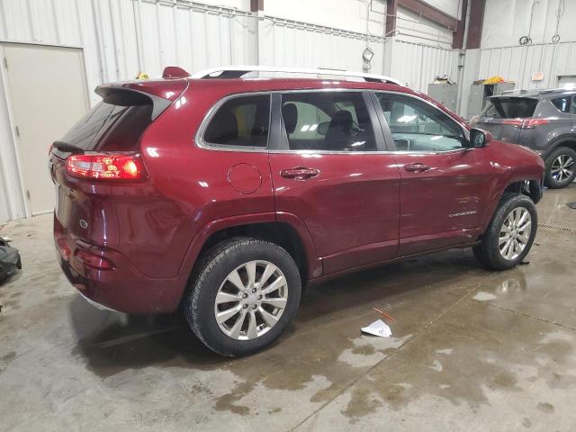  JEEP CHEROKEE 2018 Czerwony