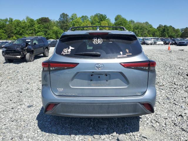  TOYOTA HIGHLANDER 2022 Szary
