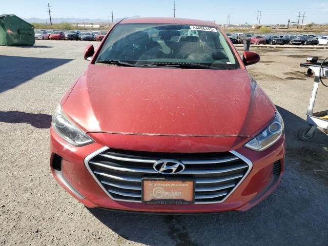  HYUNDAI ELANTRA 2018 Червоний