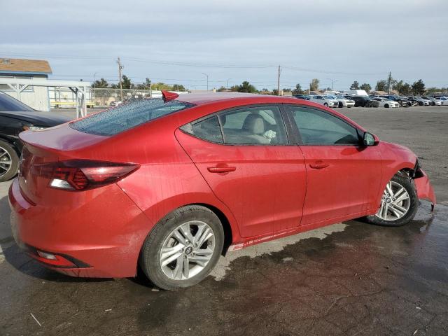  HYUNDAI ELANTRA 2020 Czerwony