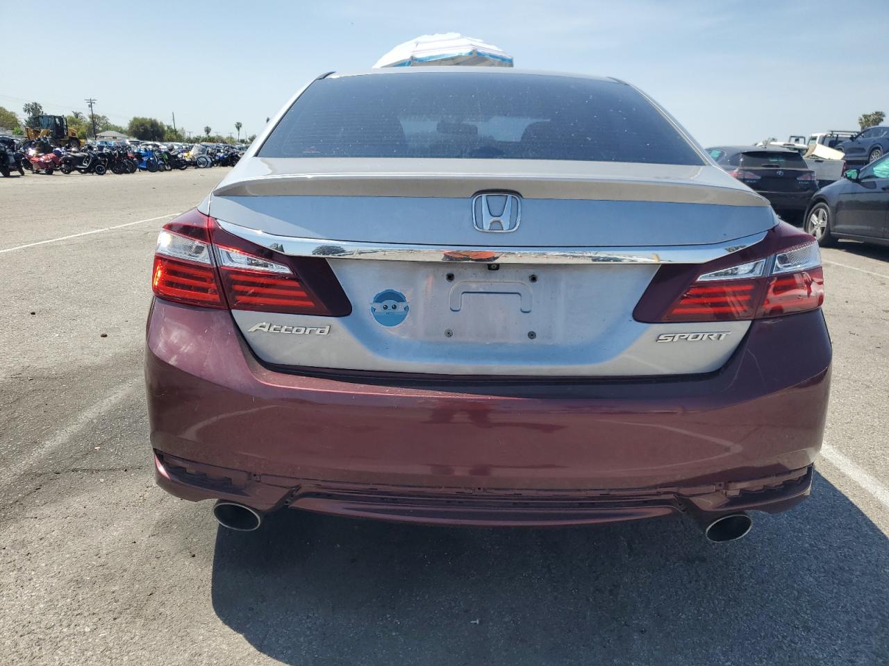 2016 Honda Accord Sport VIN: 1HGCR2F50GA183018 Lot: 52198145