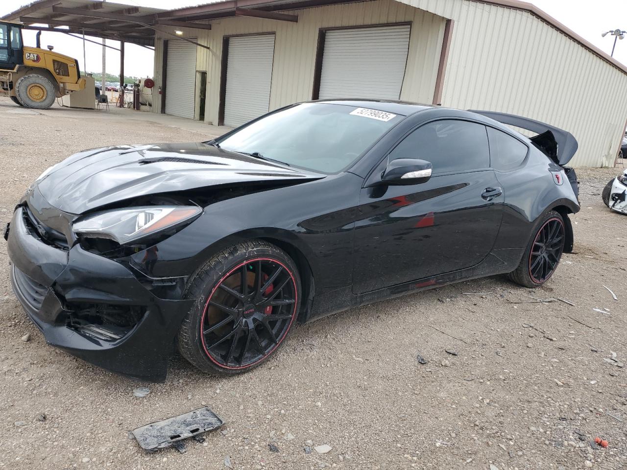 2016 Hyundai Genesis Coupe 3.8 R-Spec de vânzare în Temple, TX - Rear End
