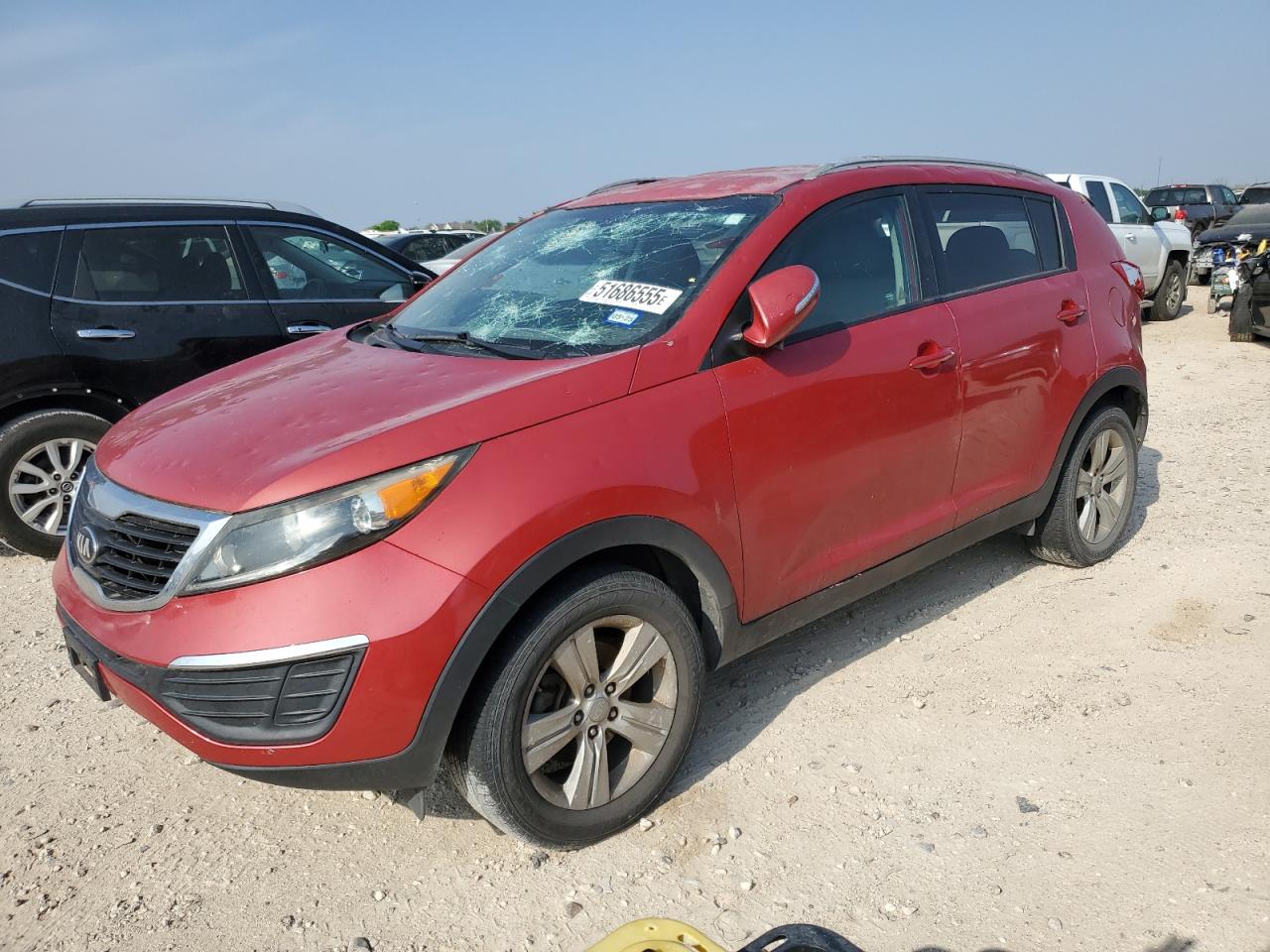 2013 Kia Sportage Base for Sale in San Antonio, TX - Hail
