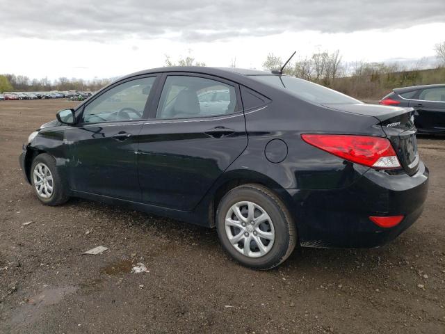  HYUNDAI ACCENT 2012 Черный
