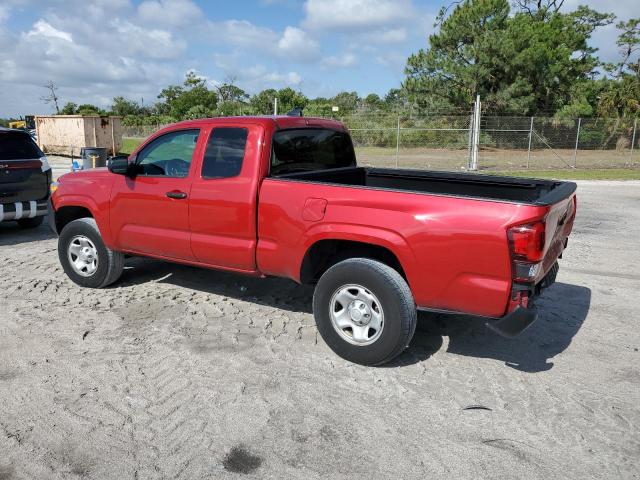  TOYOTA TACOMA 2022 Czerwony