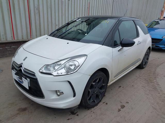 2011 CITROEN DS3 DSTYLE for sale at Copart PETERLEE