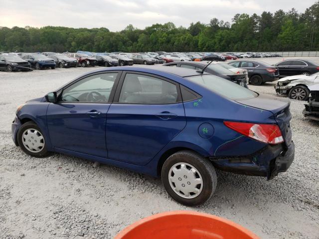 HYUNDAI ACCENT 2016 Синий