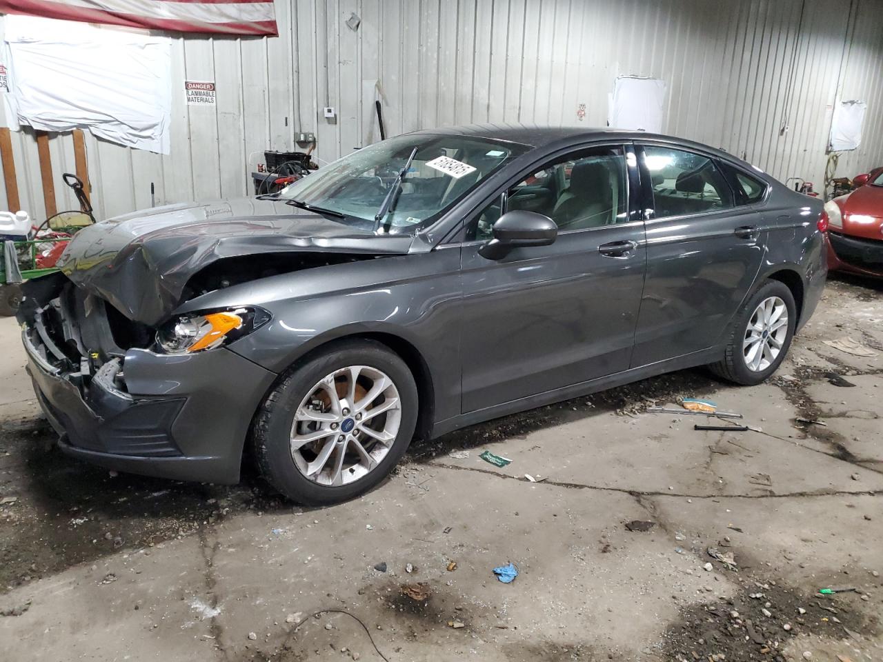 2019 Ford Fusion Se للبيع في Franklin، WI - Front End