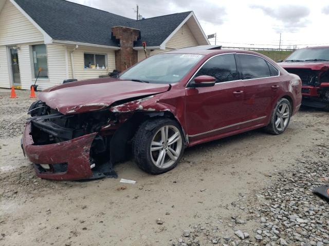  VOLKSWAGEN PASSAT 2015 Czerwony