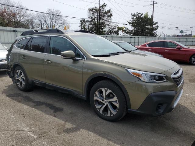  SUBARU OUTBACK 2022 Зелений