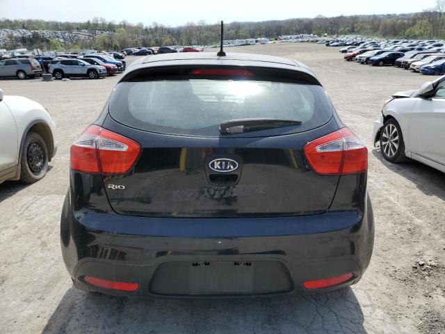  KIA RIO 2012 Черный