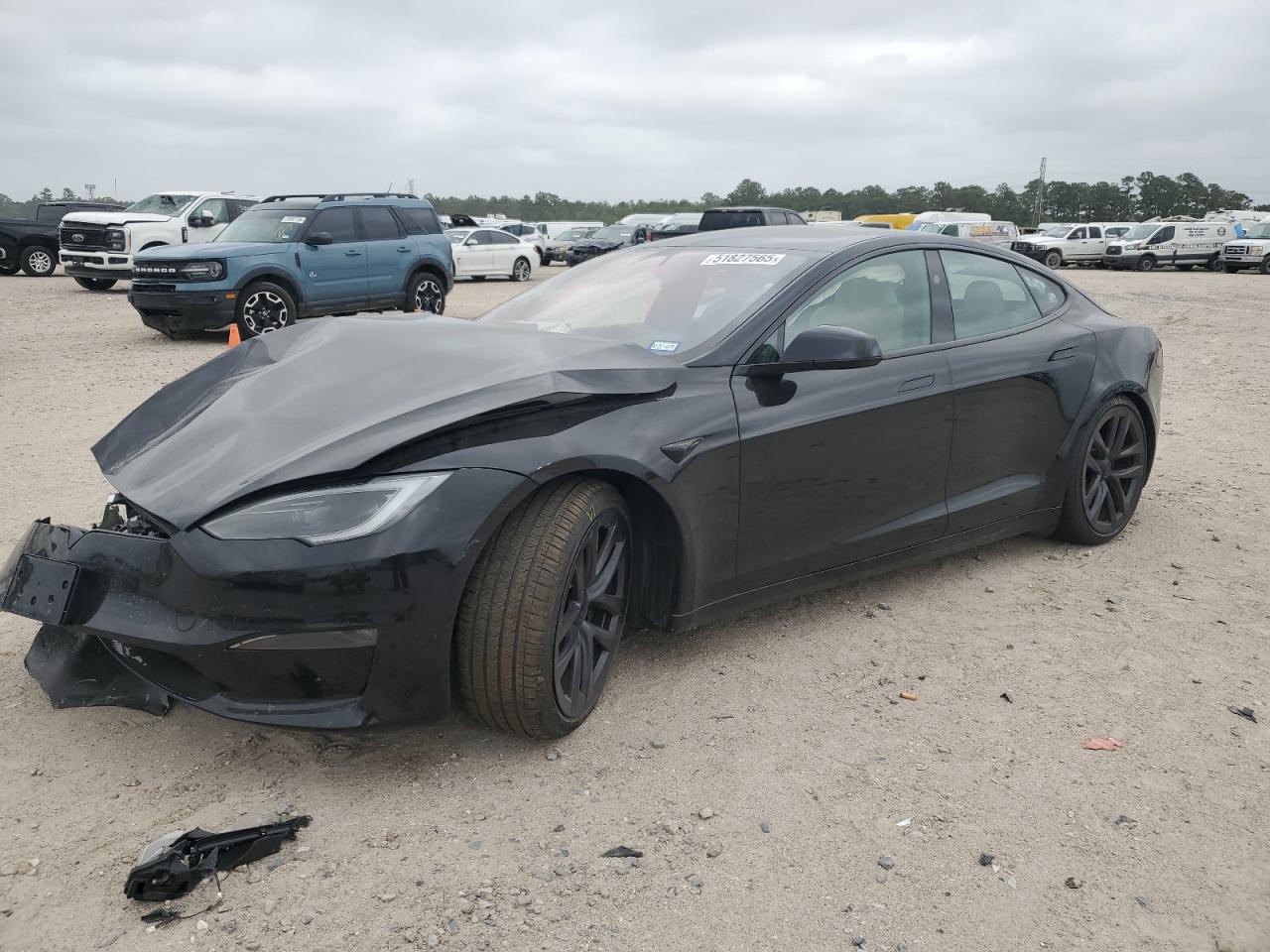 2023 Tesla Model S იყიდება Houston-ში, TX - Front End