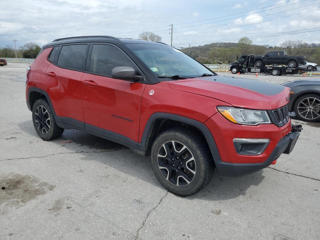  JEEP COMPASS 2020 Czerwony
