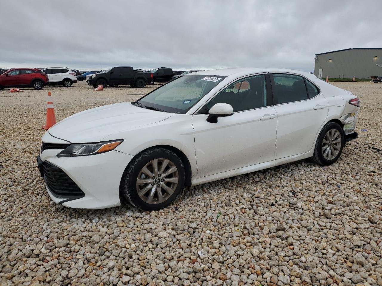 2019 Toyota Camry L de vânzare în Taylor, TX - Rear End
