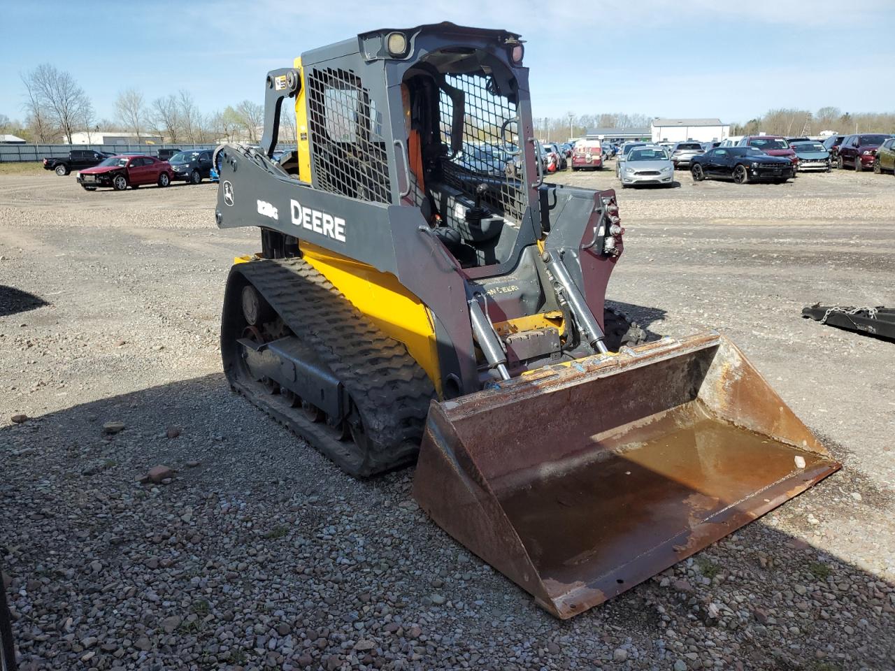 2019 John Deere 325G Tracked Skid Steer Loader იყიდება Central Square-ში, NY - Mechanical