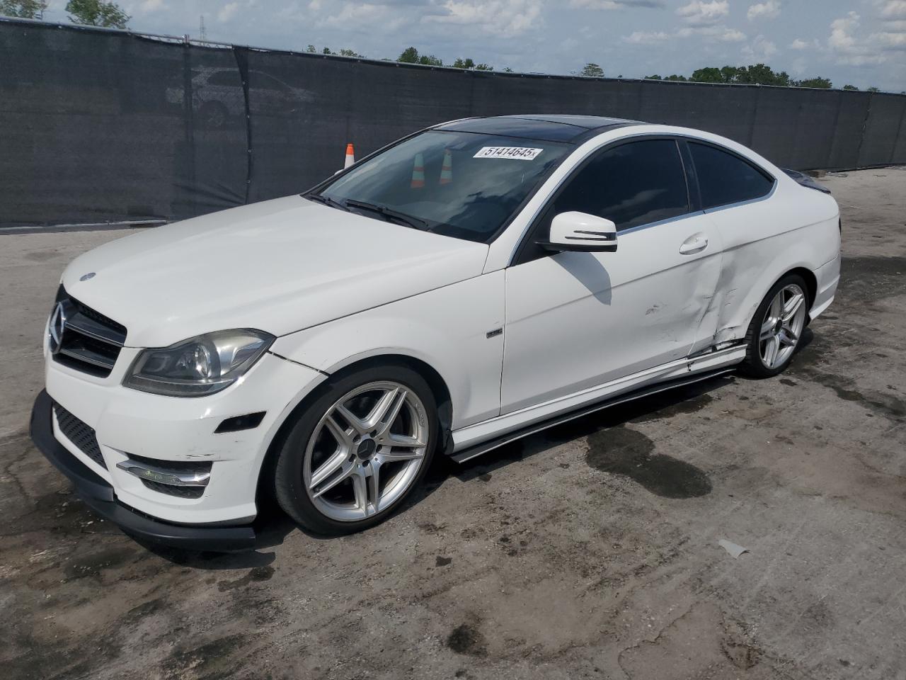 2014 Mercedes-Benz C 350 4Matic на продаже в Orlando, FL - Side