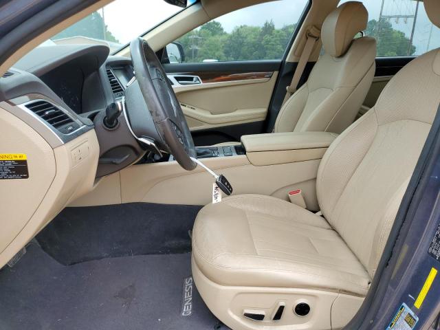  HYUNDAI GENESIS 2015 Granatowy