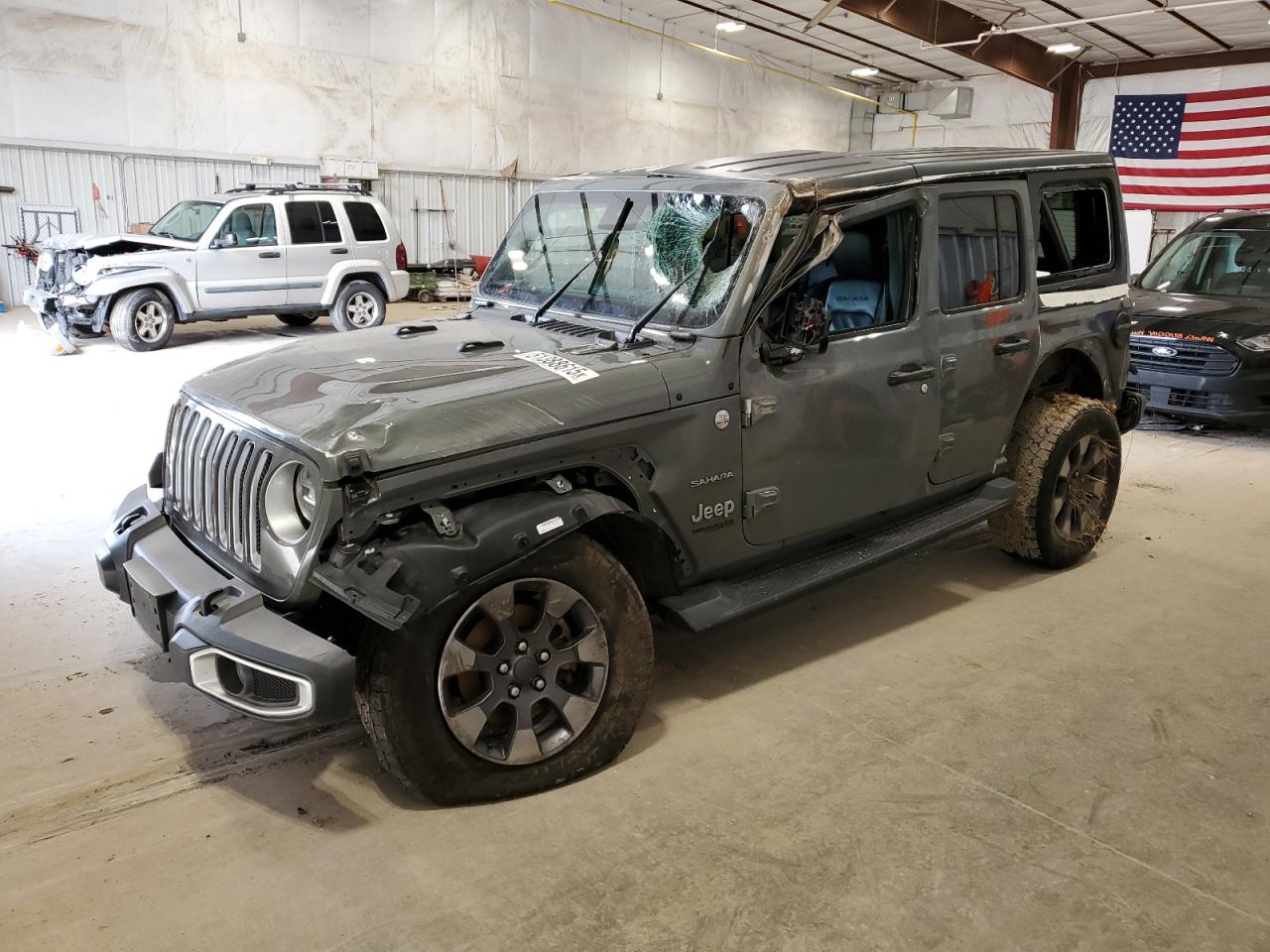 2019 Jeep Wrangler Unlimited Sahara for Sale in Milwaukee, WI - Rollover