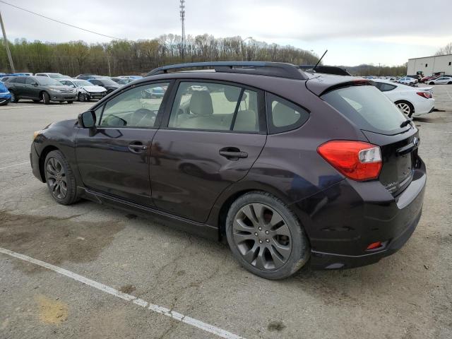  SUBARU IMPREZA 2013 Burgundy