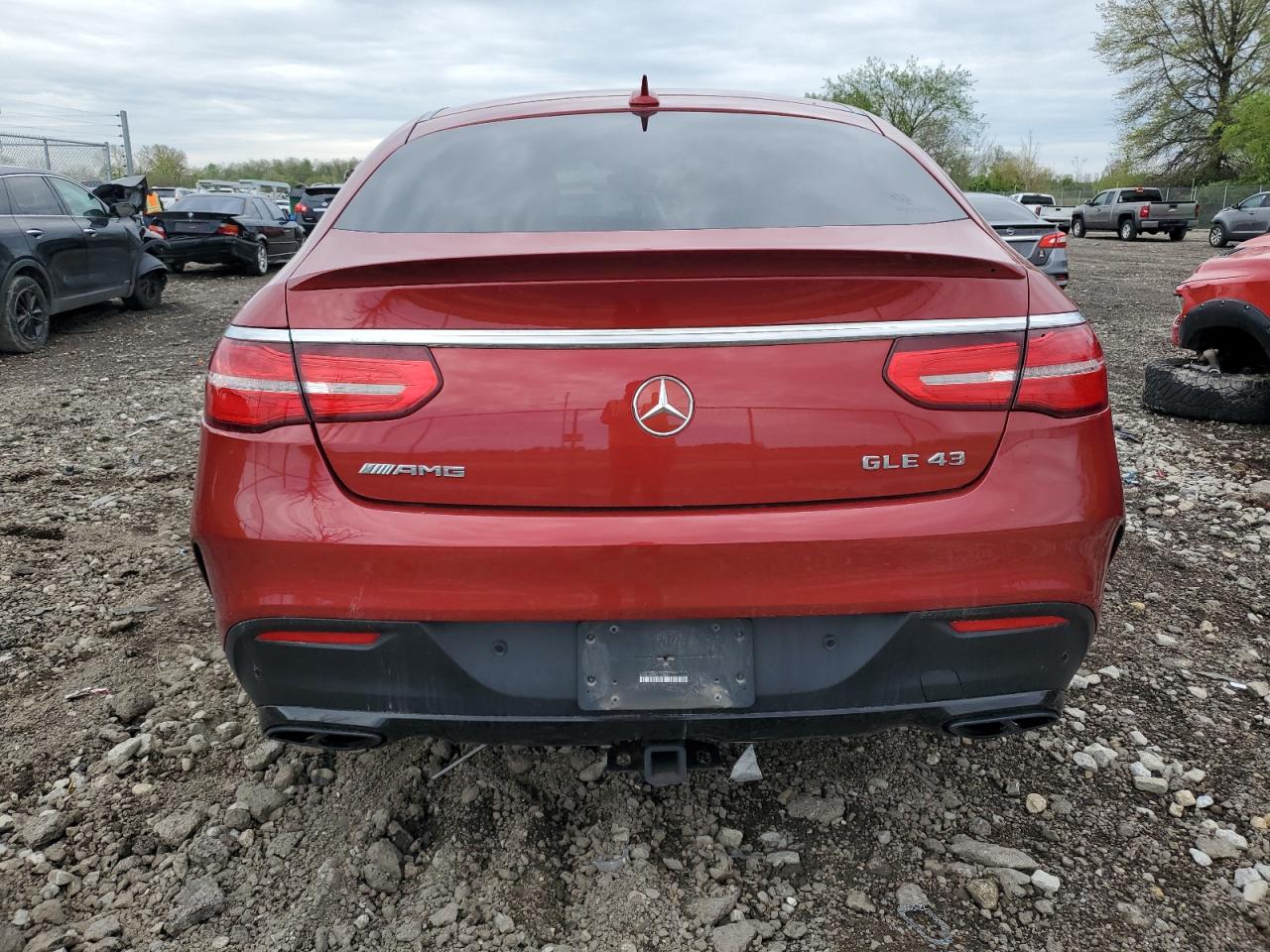 2019 Mercedes-Benz Gle Coupe 43 Amg VIN: 4JGED6EB3KA138664 Lot: 54328605
