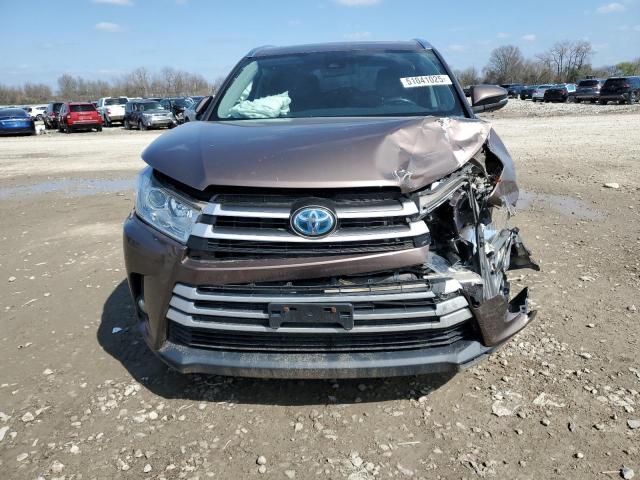  TOYOTA HIGHLANDER 2017 tan
