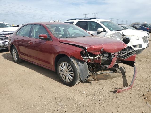  VOLKSWAGEN PASSAT 2015 Червоний