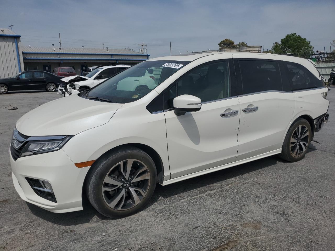 2019 Honda Odyssey Elite на продаже в Tulsa, OK - Rear End