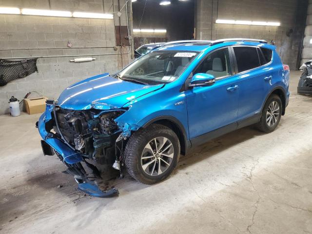  TOYOTA RAV4 2018 Синий