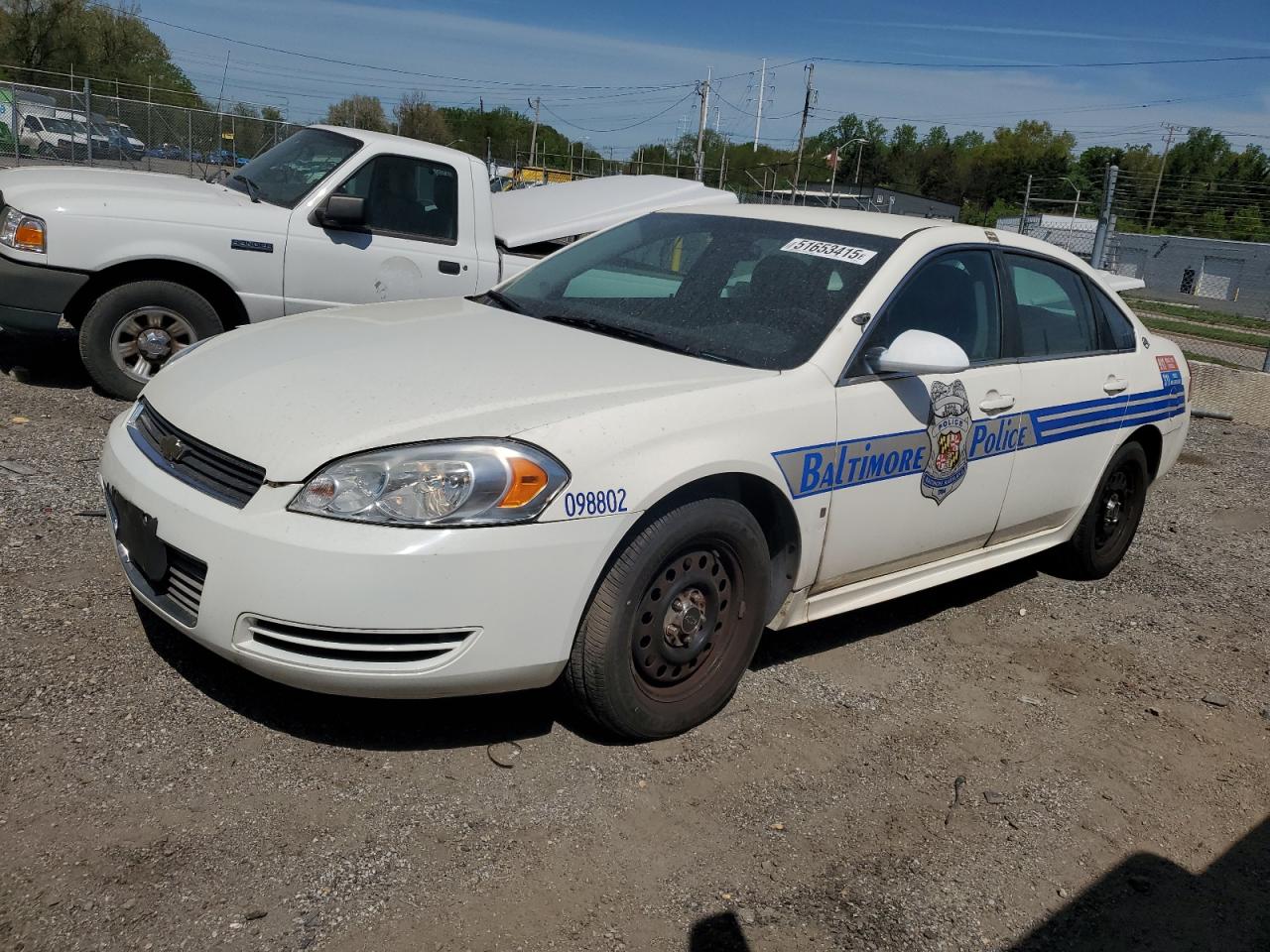 2009 Chevrolet Impala Police за продажба в Baltimore, MD - Minor Dent/Scratches